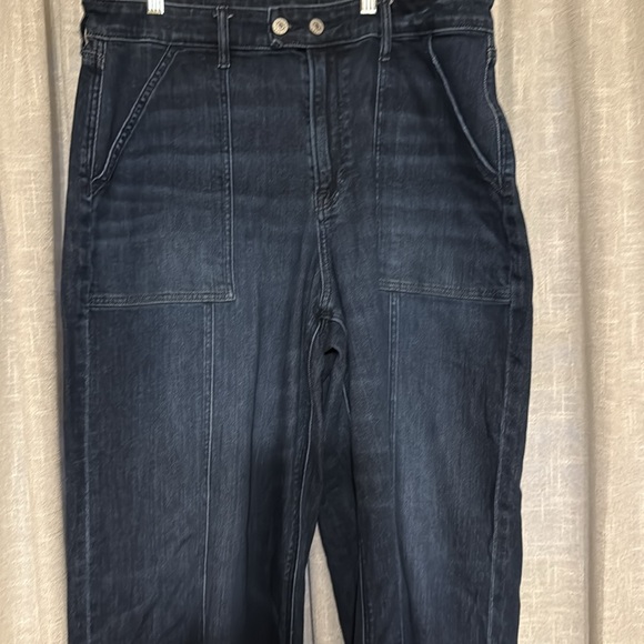 American Eagle Dark Blue Denim Pants - Picture 1 of 9